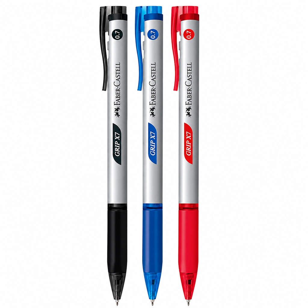 Faber Castell Grip X Ball Pen X5 (0.5mm) X7 (0.7mm) X10 (1.0mm)