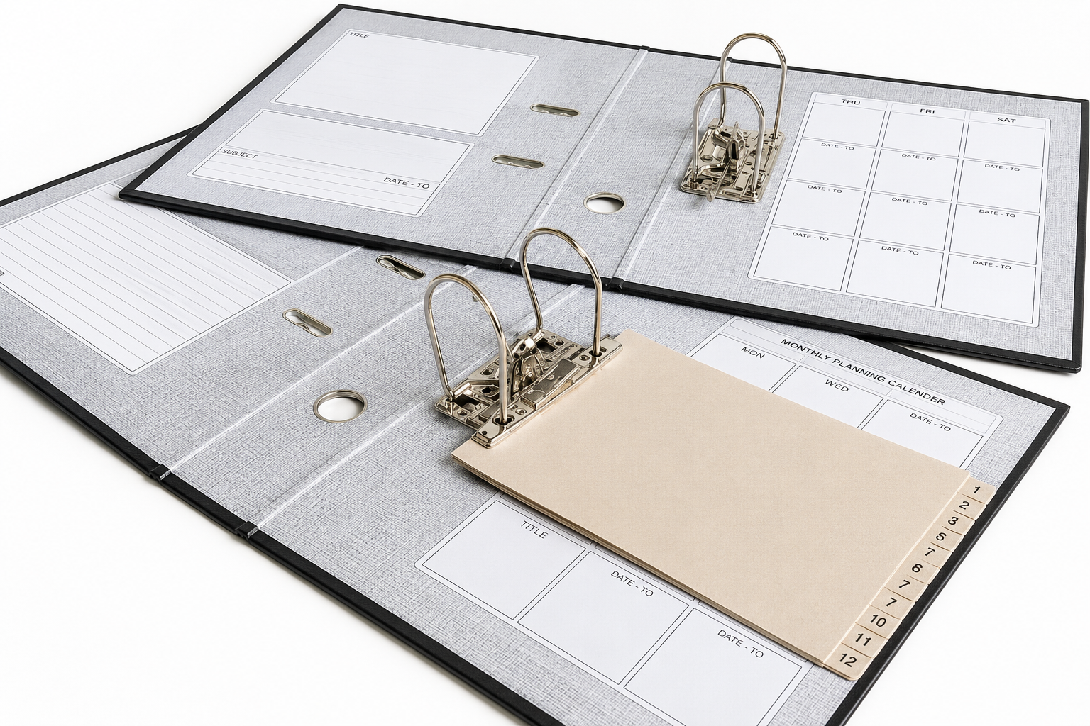 Mega Lever Arch File 2" / 3" Inch Office School Filing Document