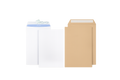 F4 White / Brown Envelope Without Window 9" x 14" 10pcs