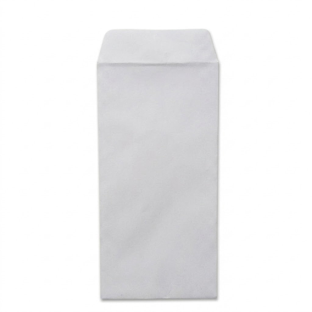White / Brown Envelope without Window/ Sampul Surat 4.5" x 9.5" 20pcs