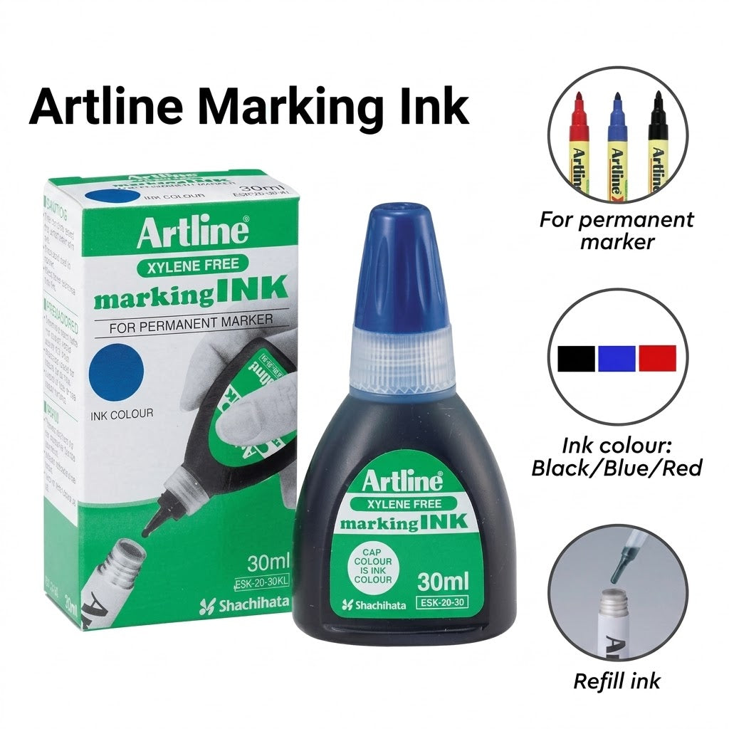 Artline 30ml Permanent Marker Refill / Marking Ink Refill