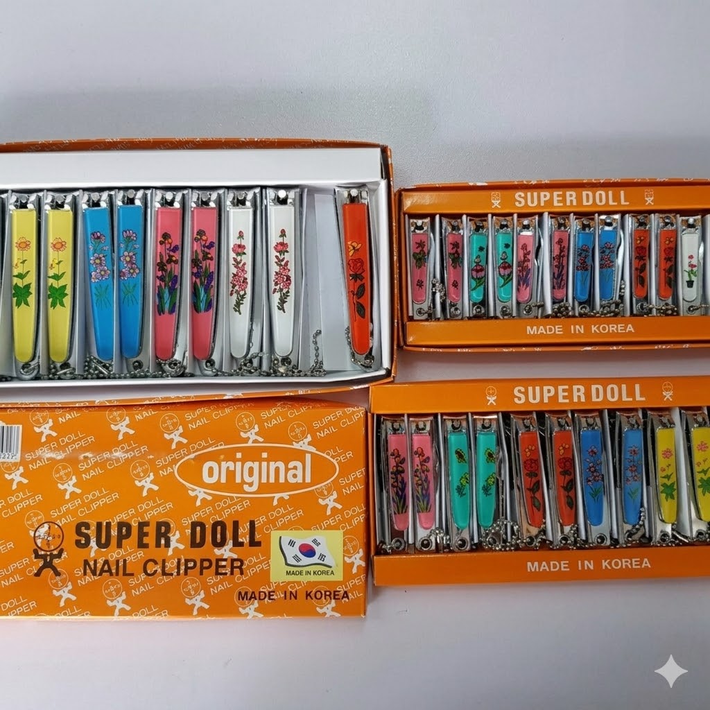 Korea Super Doll Nail Clipper/Pengetip kuku/韩版指甲剪