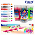 Faster Colourful Ball Pen CX-1076 0.7mm
