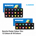 Buncho Poster Colour 15CC - 12Colour / 18 Colour