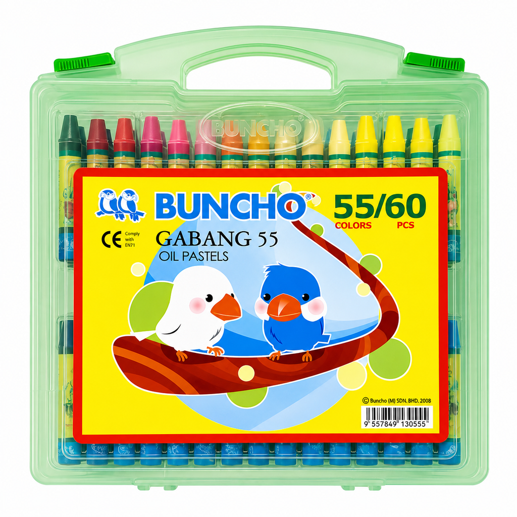 Buncho Gabang Oil Pastel Crayon 24C / 36C / 48C / (55/60C) / (60/70C)