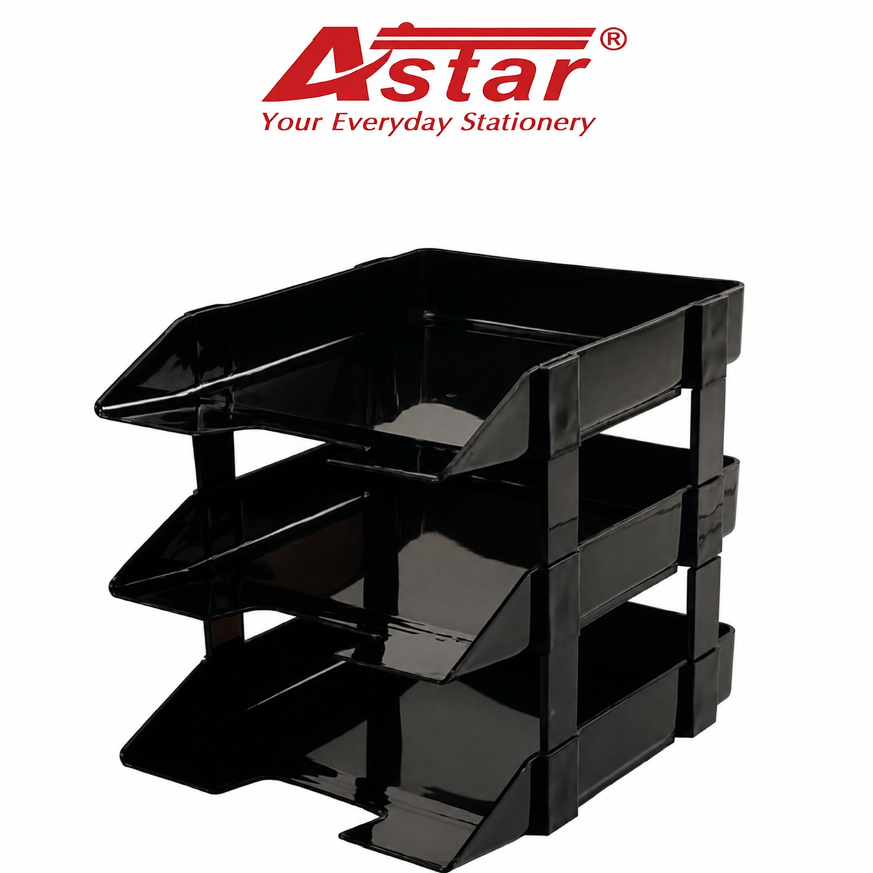 Astar & Niso Document Tray 3 Layer 3 Tier File Desk Organizer Rack