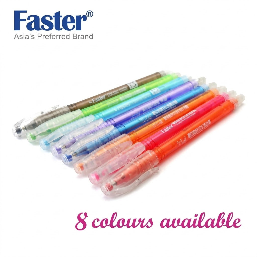 Faster Colourful Ball Pen CX-1076 0.7mm