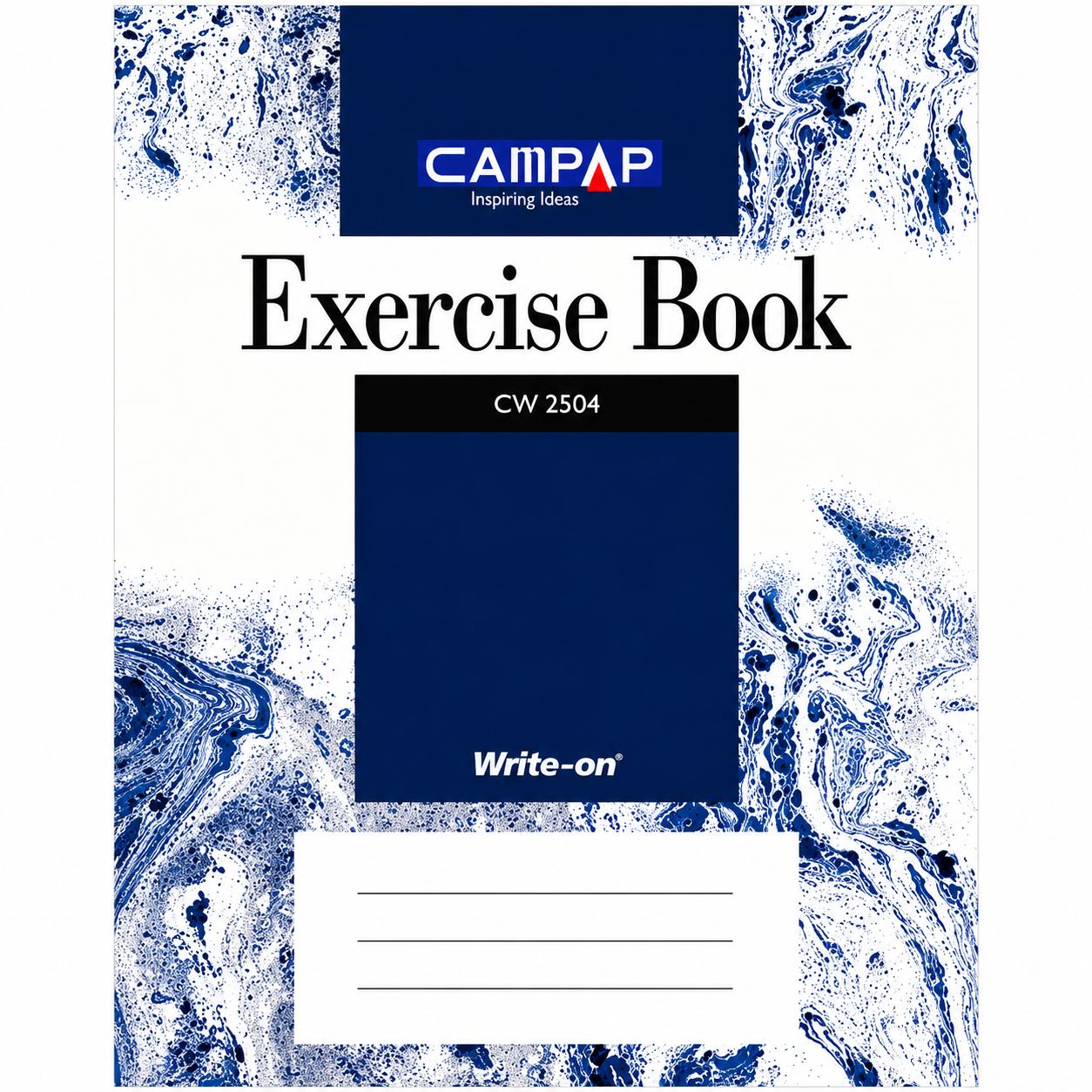 Campap Write On F5 Exercise Note Book F5 80P (CW2501) / 100P (CW2502) / 120P (CW2503) / 200P (CW2504)