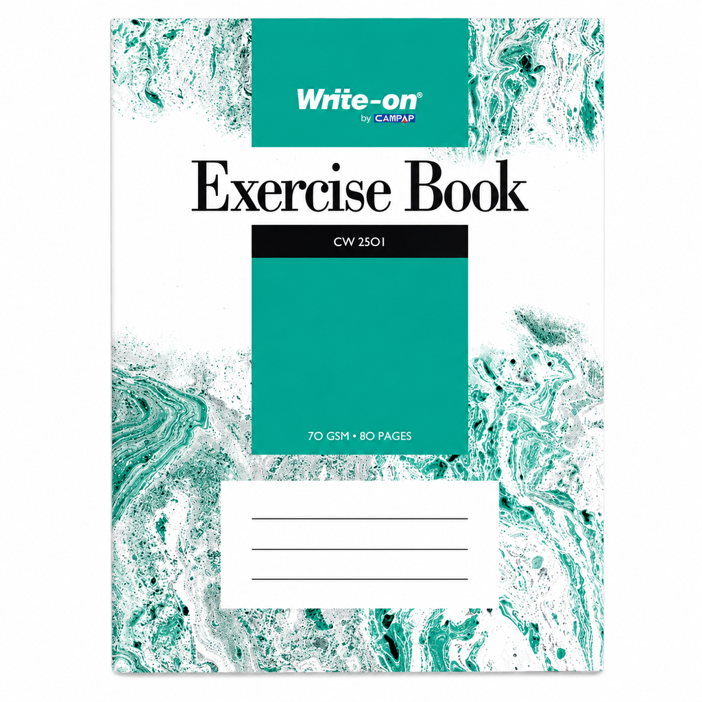Campap Write On F5 Exercise Note Book F5 80P (CW2501) / 100P (CW2502) / 120P (CW2503) / 200P (CW2504)