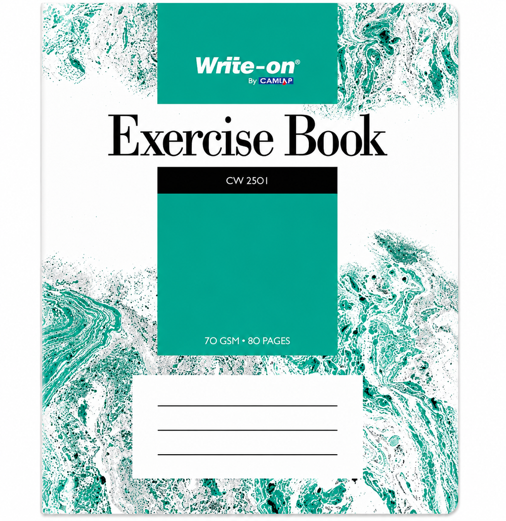 Campap Write-On Exercise Book/ Buku Nota Buku Tulis F5 80p/100p/120p/200p