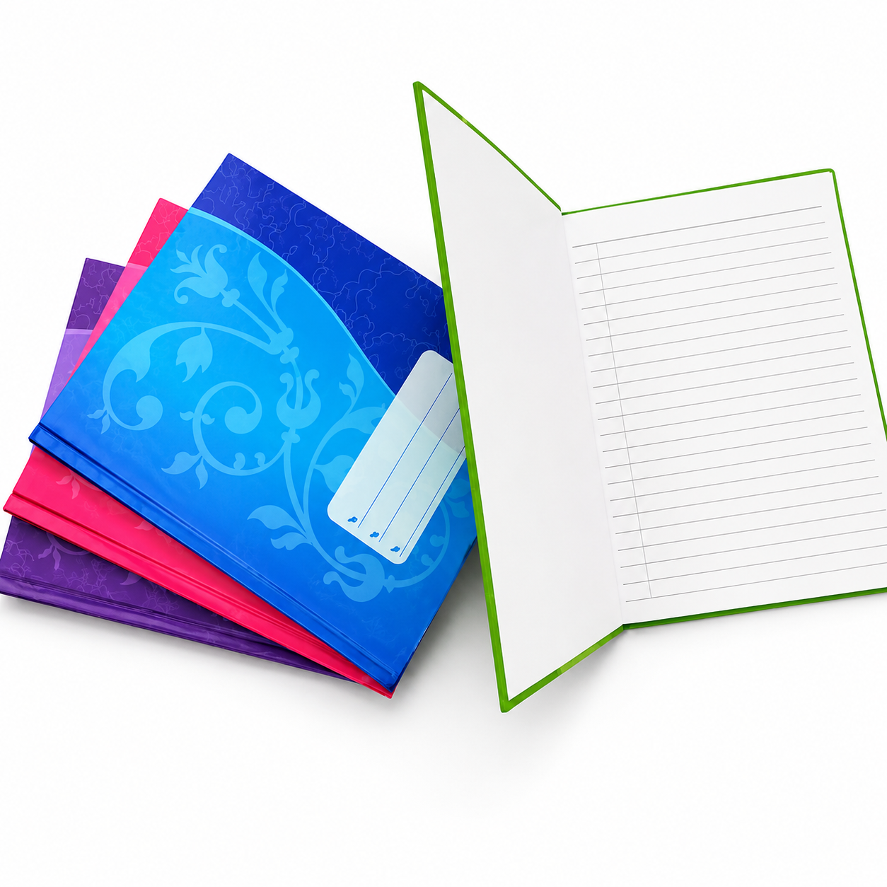 Uni F5 Hard Cover Quarto Book Short Exercise Book (Single Line)
