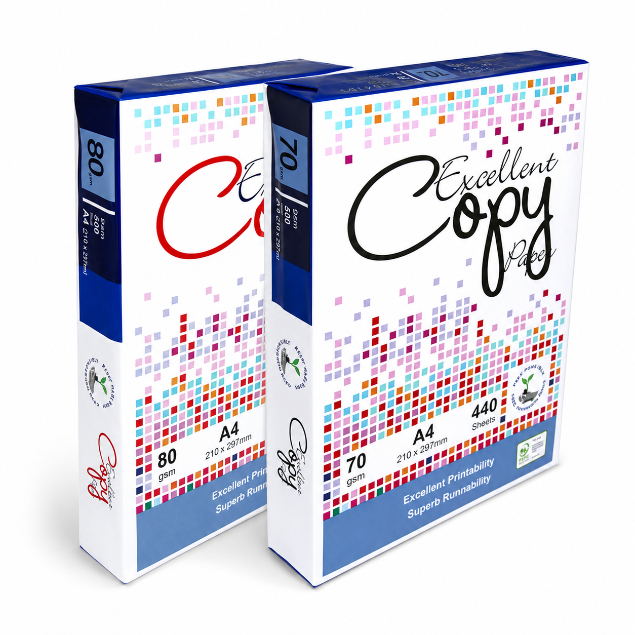 Excellent Copy Paper/ Paperline A4 Paper/A-One/A4 Kertas 70gsm/80gsm