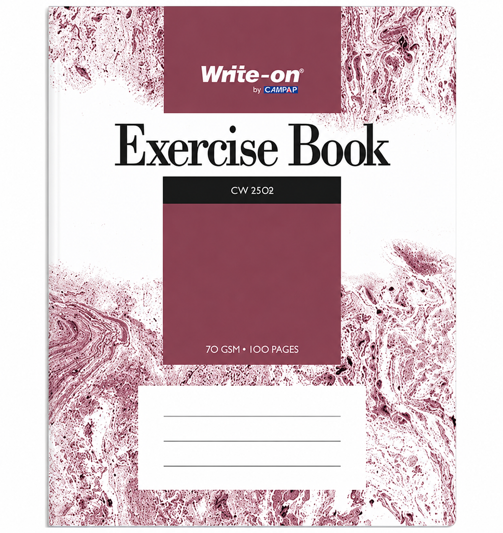Campap Write-On Exercise Book/ Buku Nota Buku Tulis F5 80p/100p/120p/200p