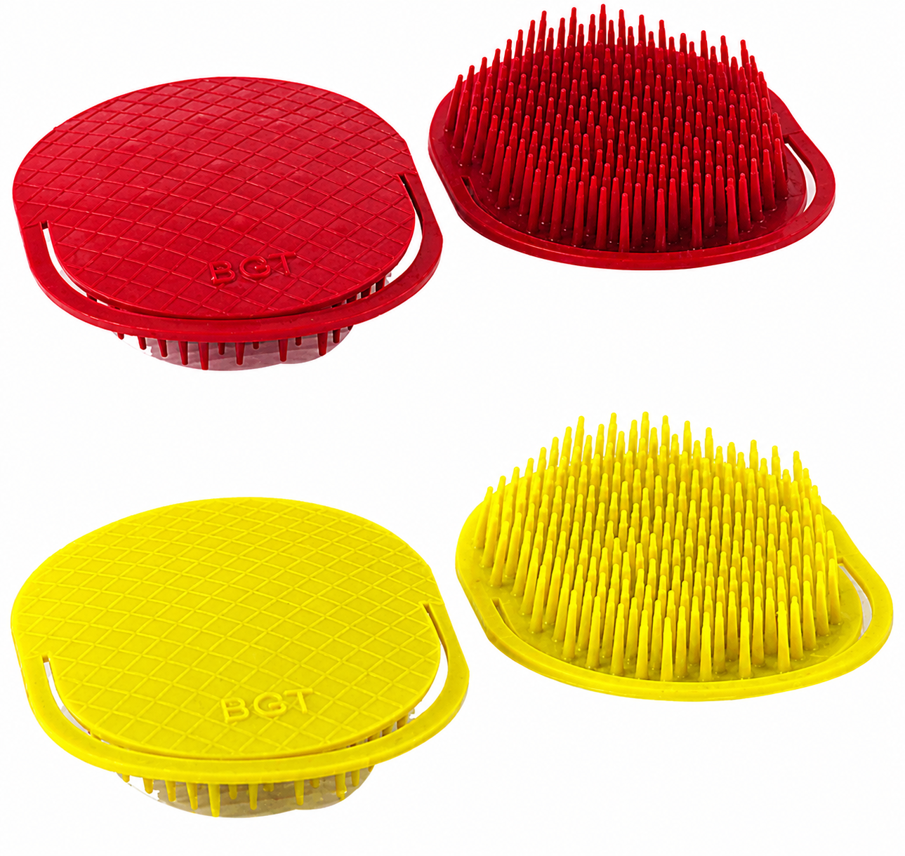 Flat Hair Brush/Hair Comb (Random Color) Sikat Rambut Bulat BGT / Oval Shape Hair Comb 4336