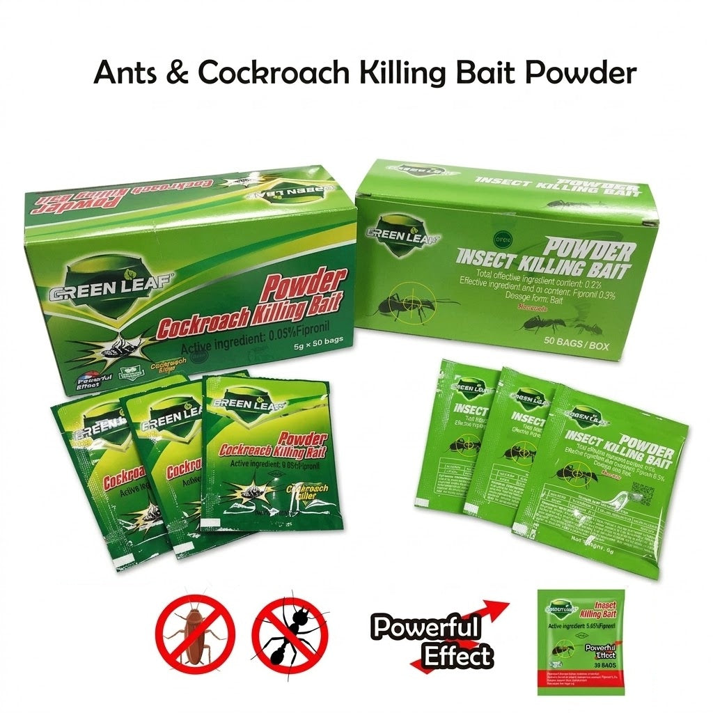 Green Leaf Ant / Cockroach Killing Bait Powder 5g