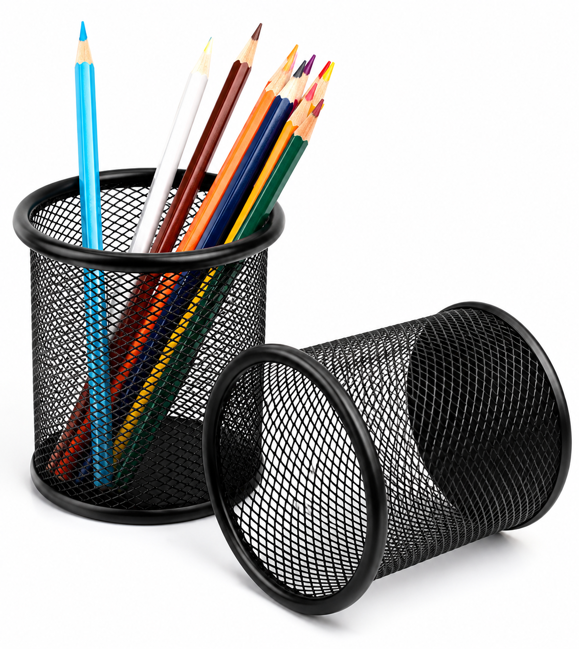 Round Metal Pen Holder/ Container Desk Organizer/  Multi-Functional Pen Holder PH511