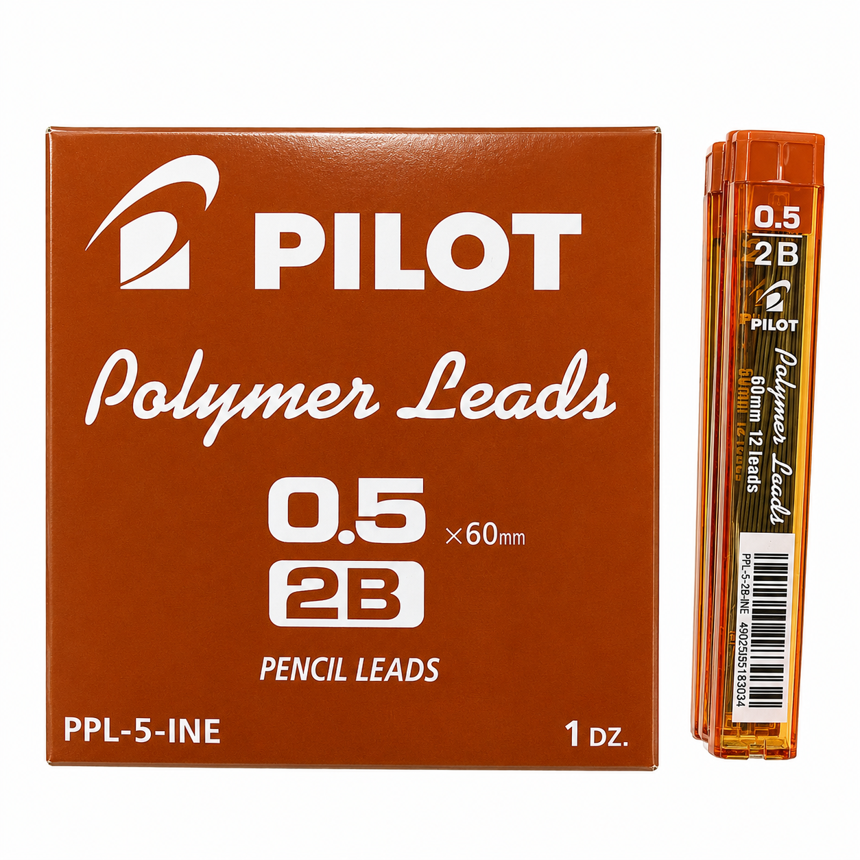 Pilot 2B Polymer Mechanical Pencil Leads