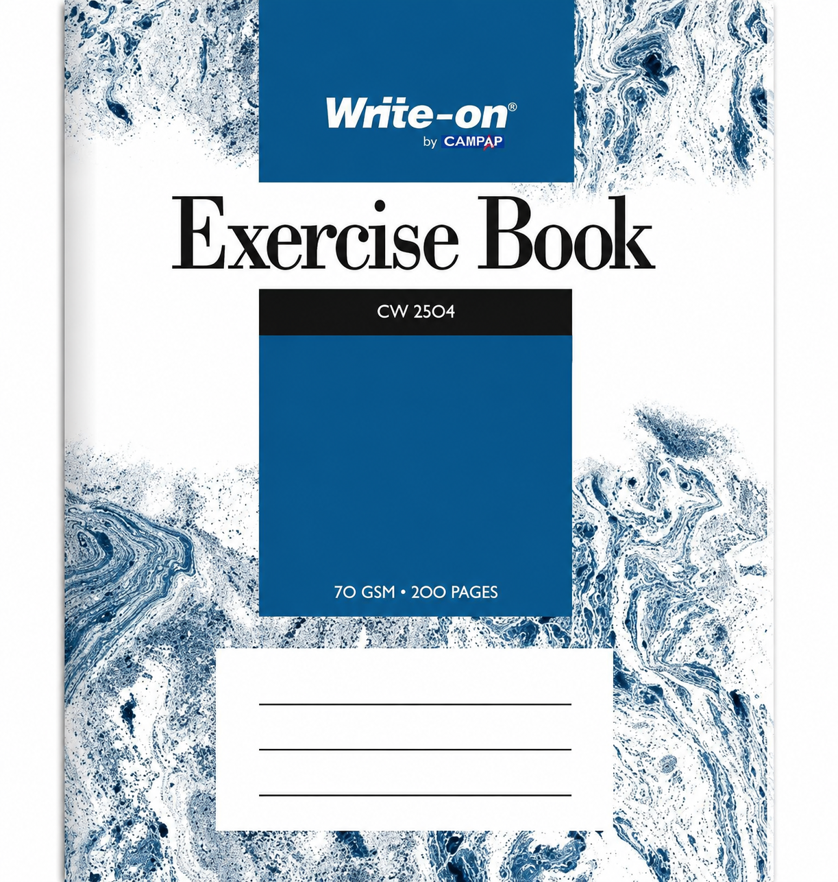 Campap Write-On Exercise Book/ Buku Nota Buku Tulis F5 80p/100p/120p/200p