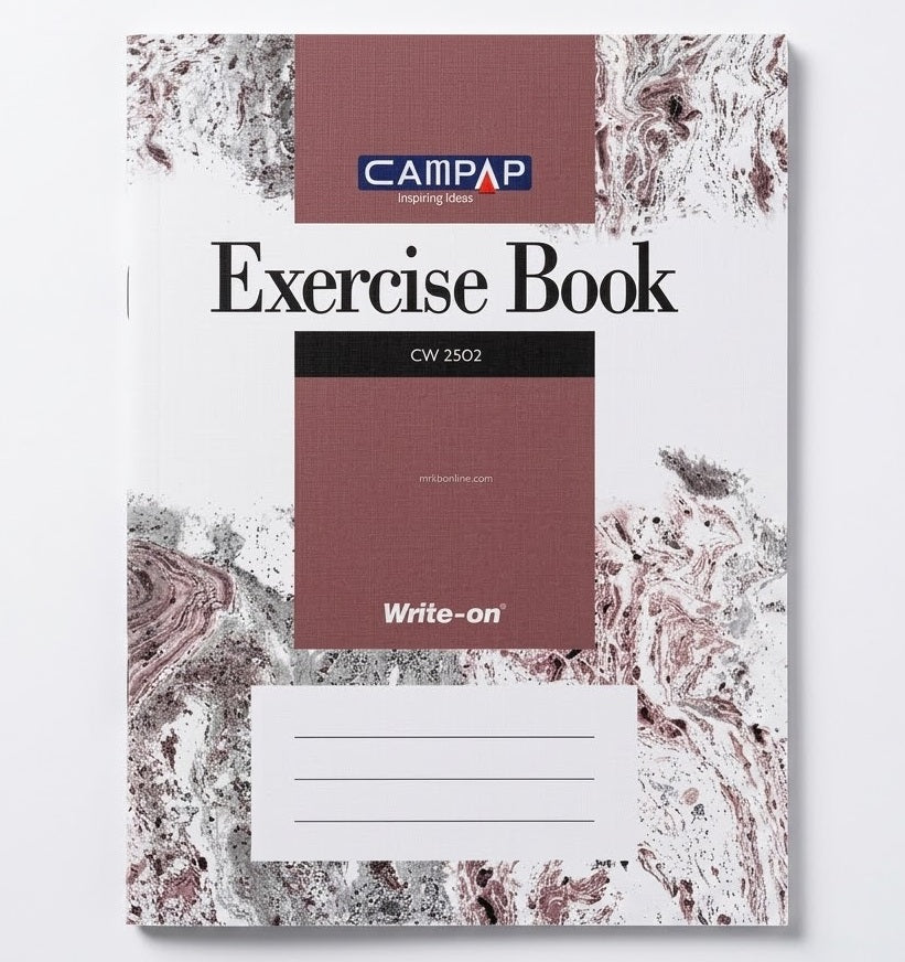 Campap Write On F5 Exercise Note Book F5 80P (CW2501) / 100P (CW2502) / 120P (CW2503) / 200P (CW2504)