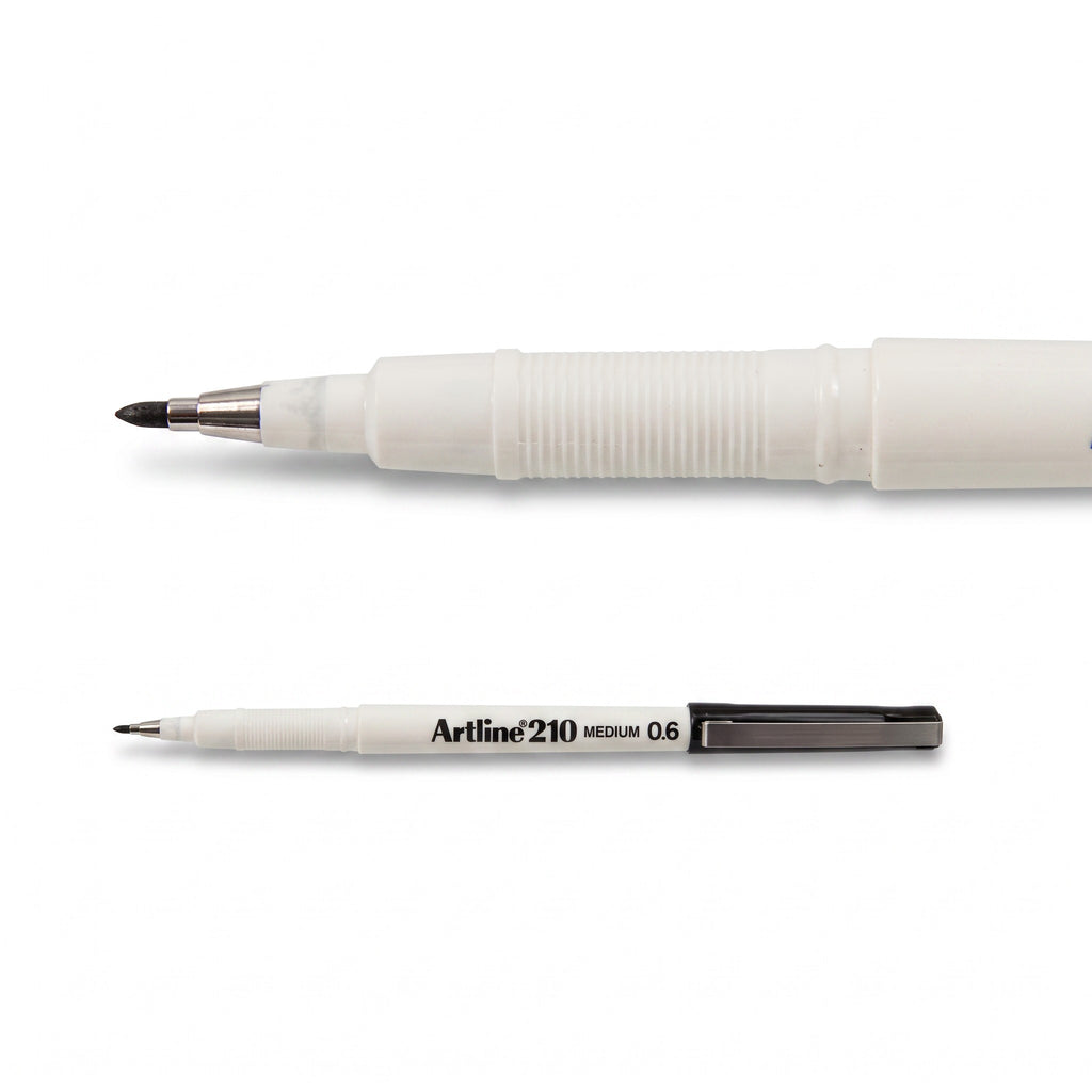Artline 210 Writing, Drawing, Sign Pen 0.6mm EK-210N