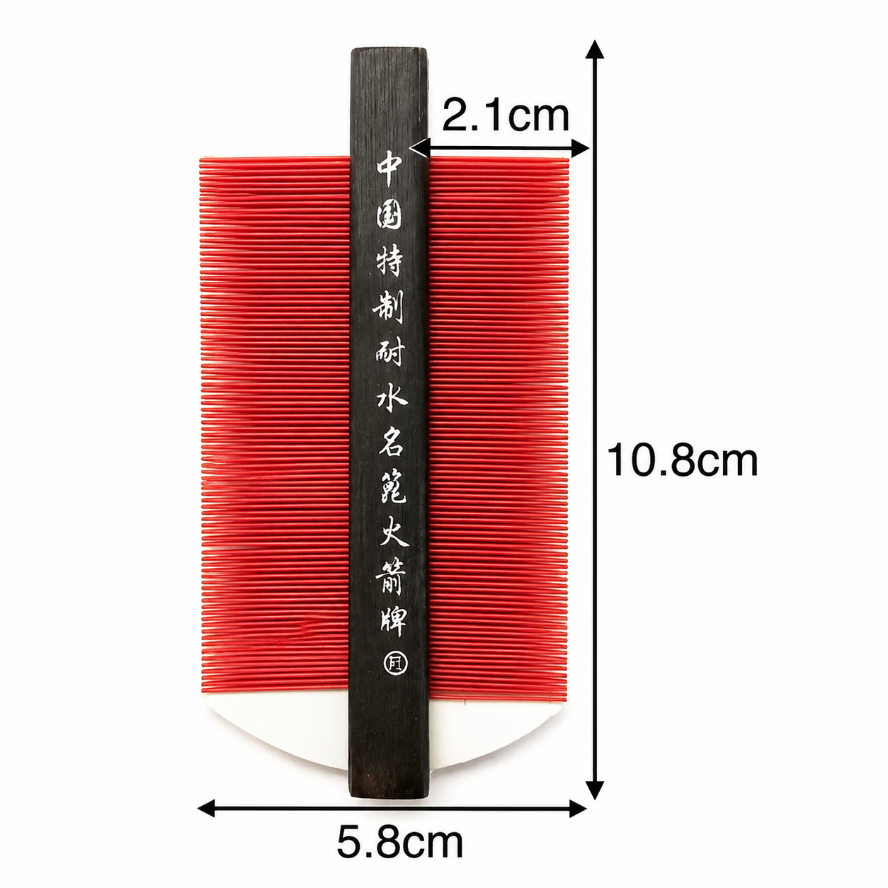 Bamboo Hair Lice Comb Sikat Kutu Plastik Buluh Tak Tajam 密梳 去头皮梳子 去头屑梳子 1's