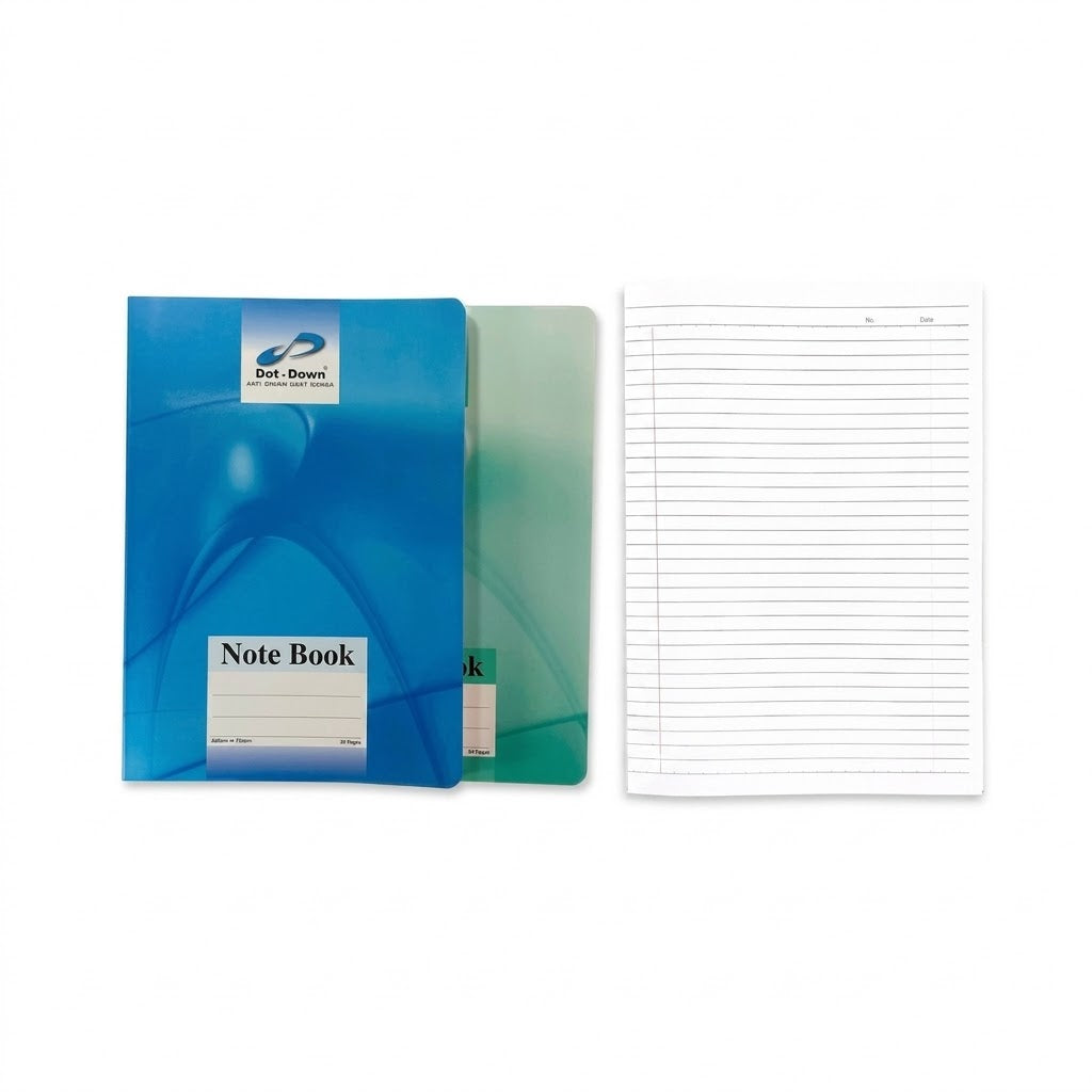Dot Down A4 Note Book 80 /100/ 120 /160 /200 Pages DD1104