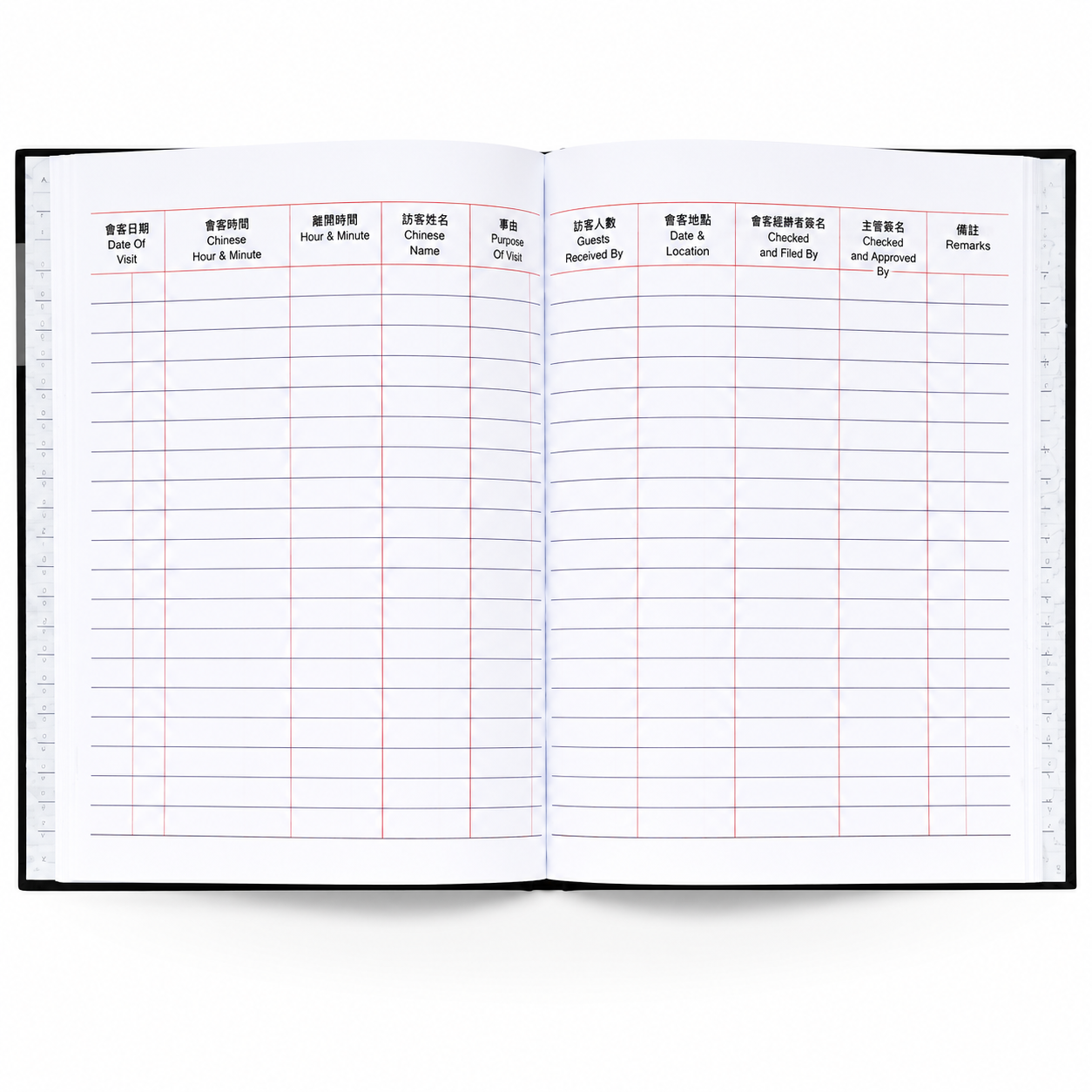 Uni Cheque Record Book F5 Size 120's /200's