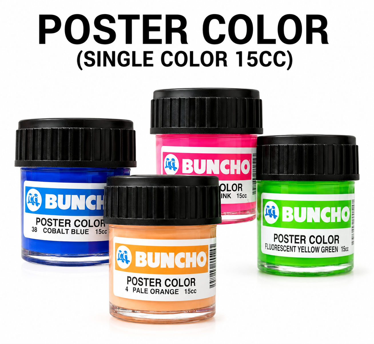 Buncho Poster Colour 15cc (Single Colour)