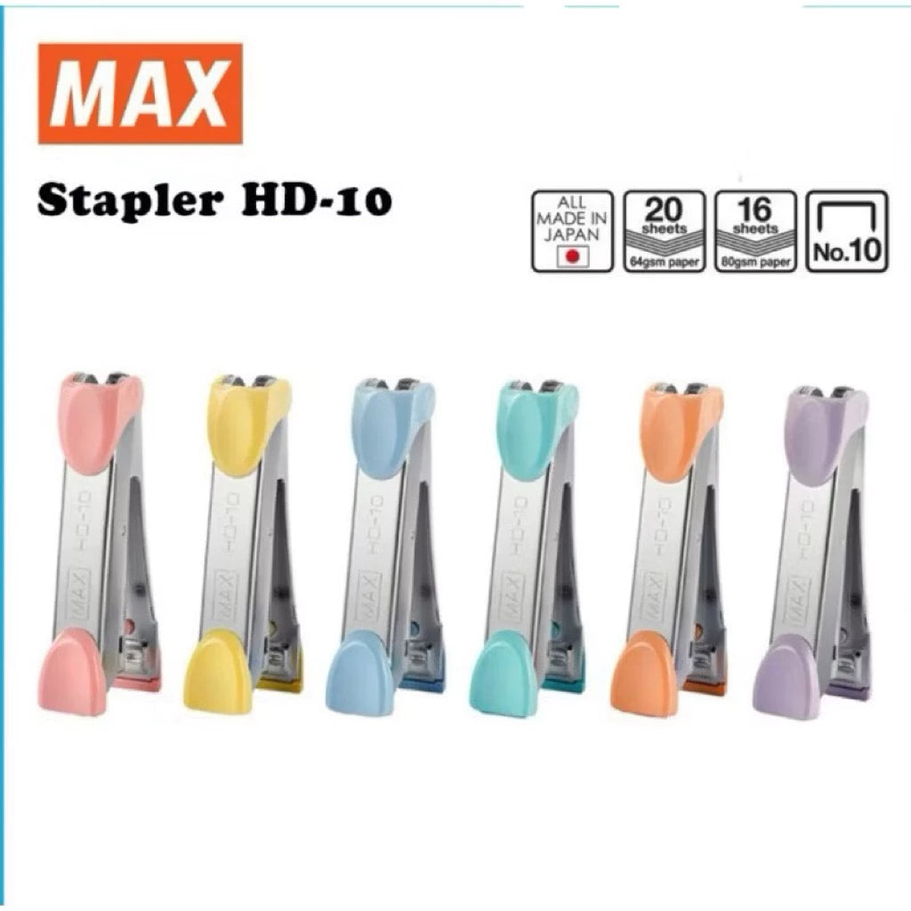 Max HD10-1M Stapler (Made in Japan)