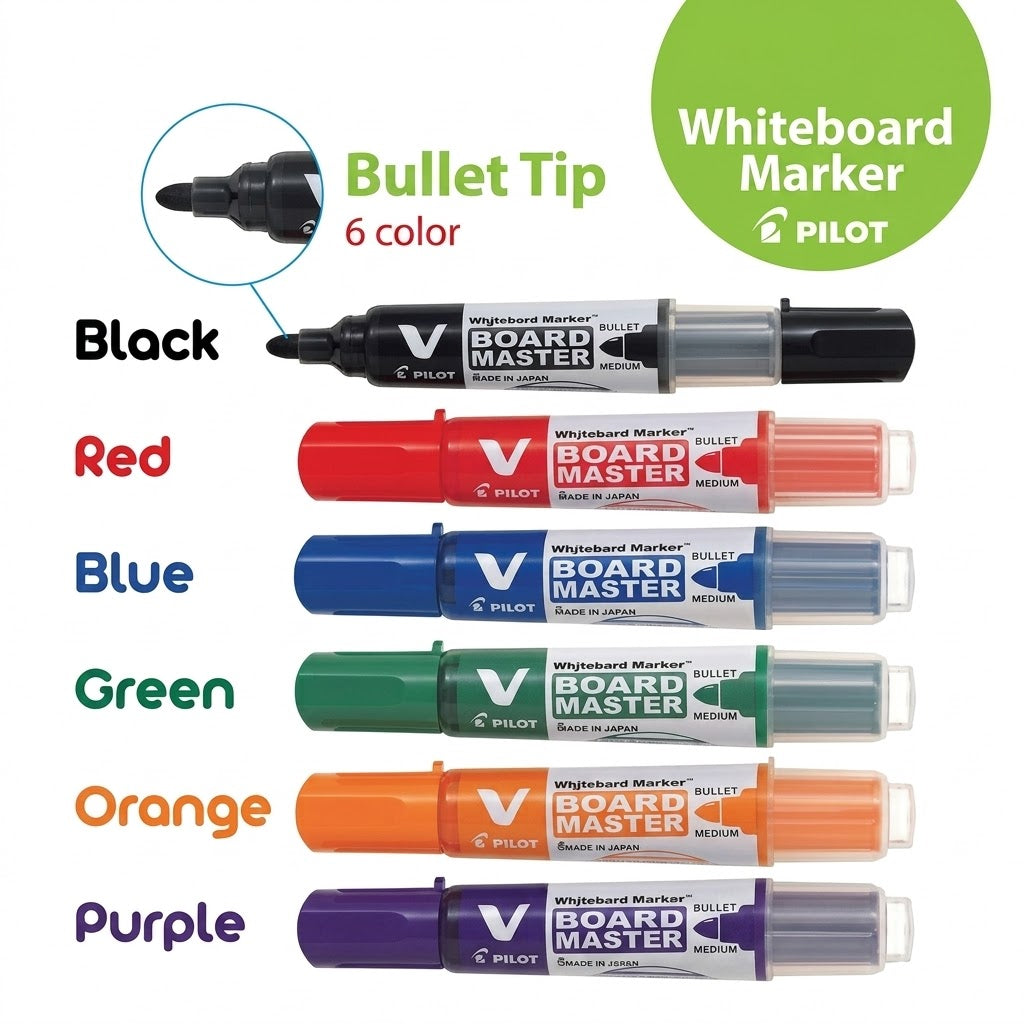 Pilot VBoard Master Whiteboard Marker/ Pilot V-Board Master Whiteboard Refillable Marker