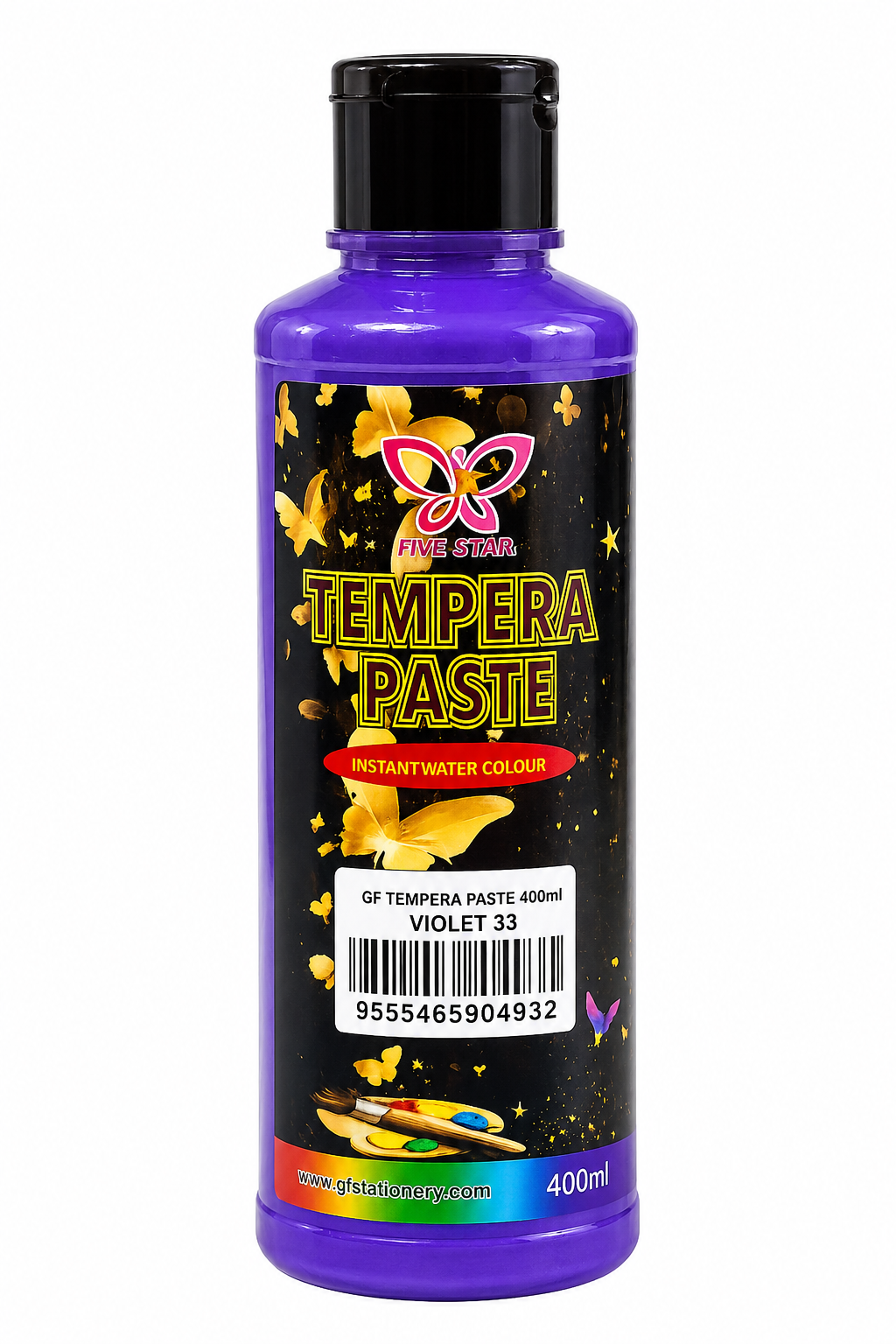 Five Star Tempera Paste Colour 400g/ Warna Tempera (15 colors) / Instant Water Color (Hand Paint) 400g
