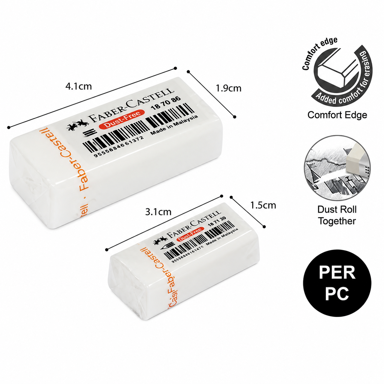 Faber Castell Dust Free Eraser 187086