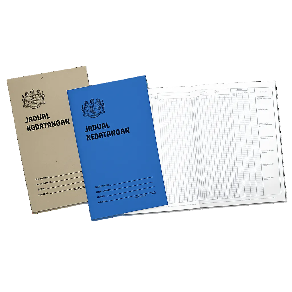 Attendance Book / Jadual Kedatangan Buku / Rekod Kehadiran Murid