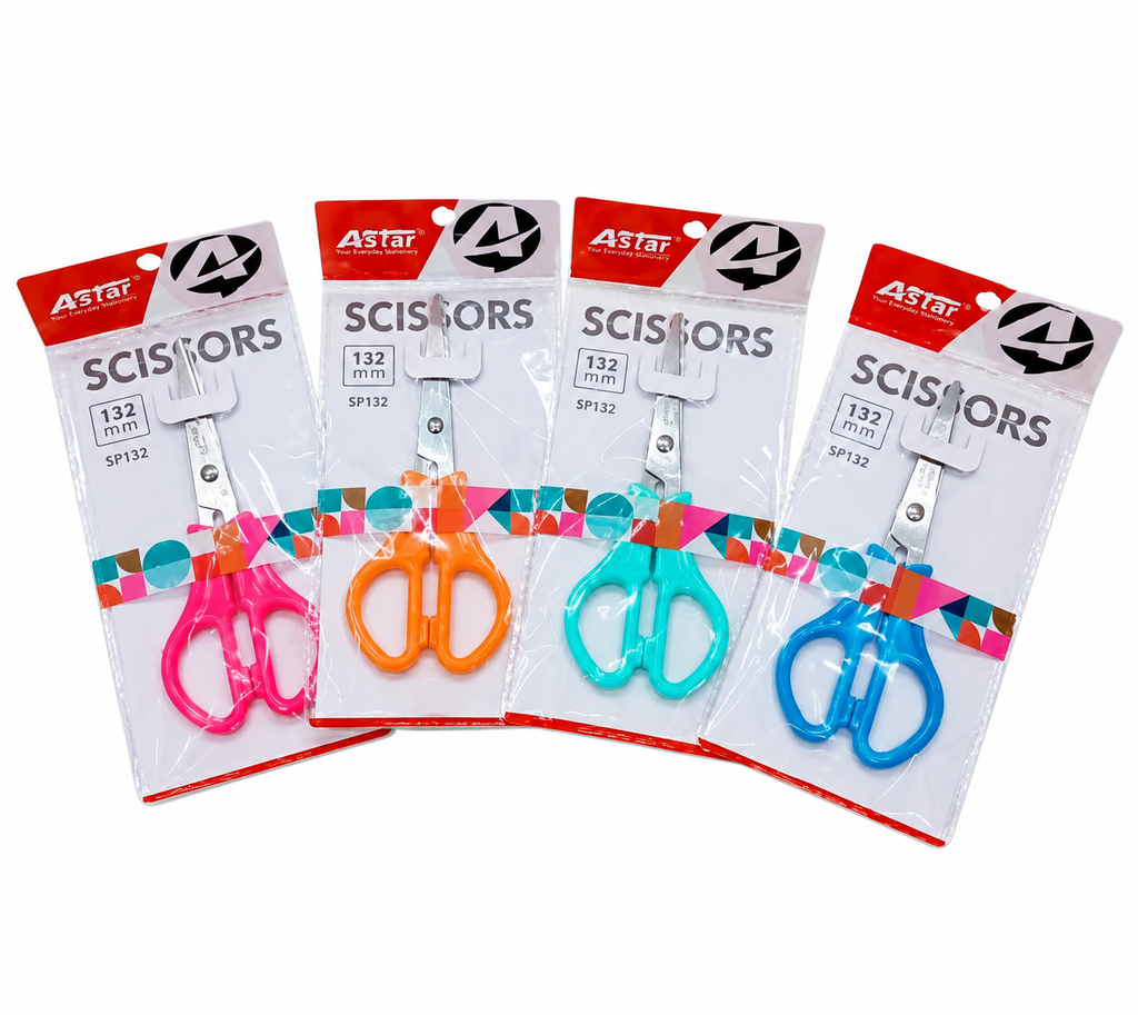 Kids Stainless Steel Scissors Student Scissor / Gunting Sekolah