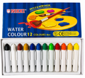 Nikki Water Colour Polar Water Colour (Air Warna) 6cc 12s WC-28112