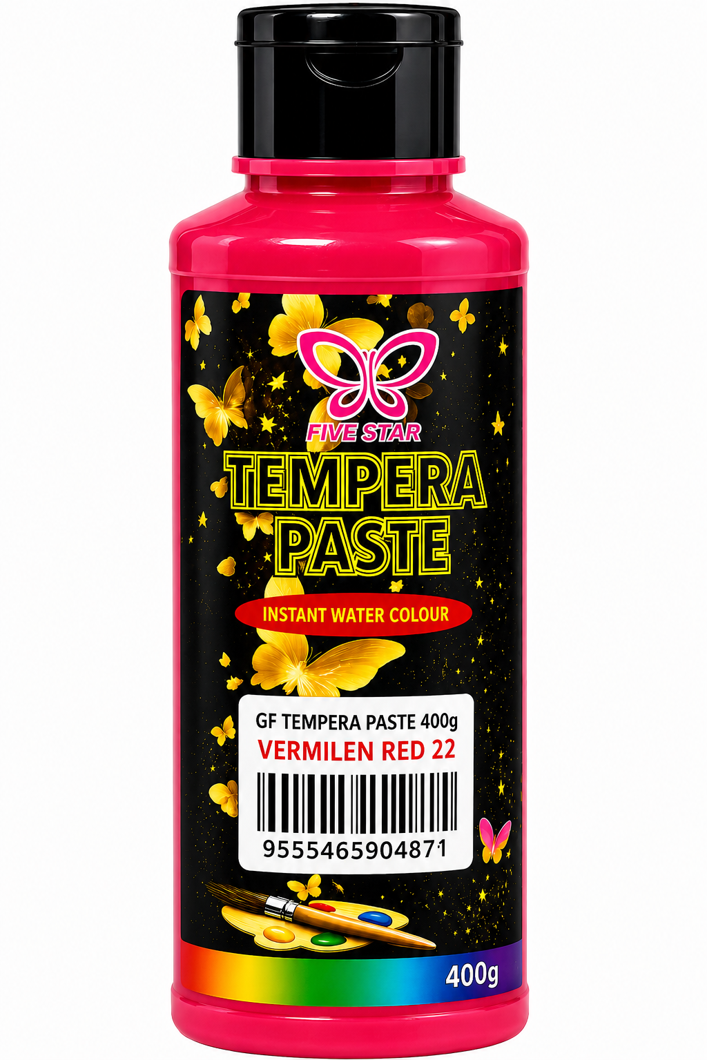 Five Star Tempera Paste Colour 400g/ Warna Tempera (15 colors) / Instant Water Color (Hand Paint) 400g