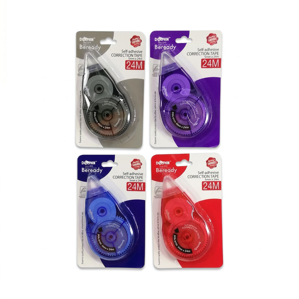 Dolphin Correction Tape (5mm X24m) DOL-8124