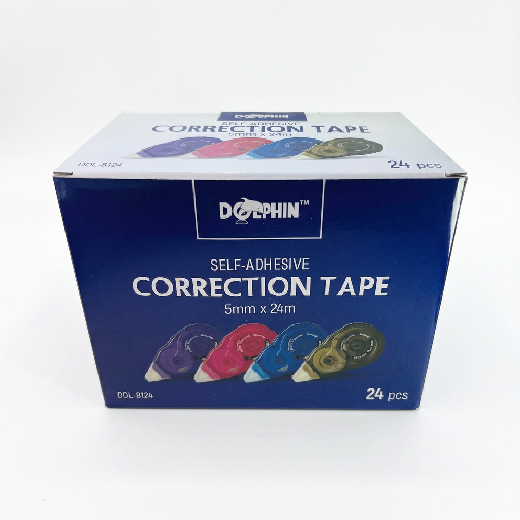 Dolphin Correction Tape (5mm X24m) DOL-8124