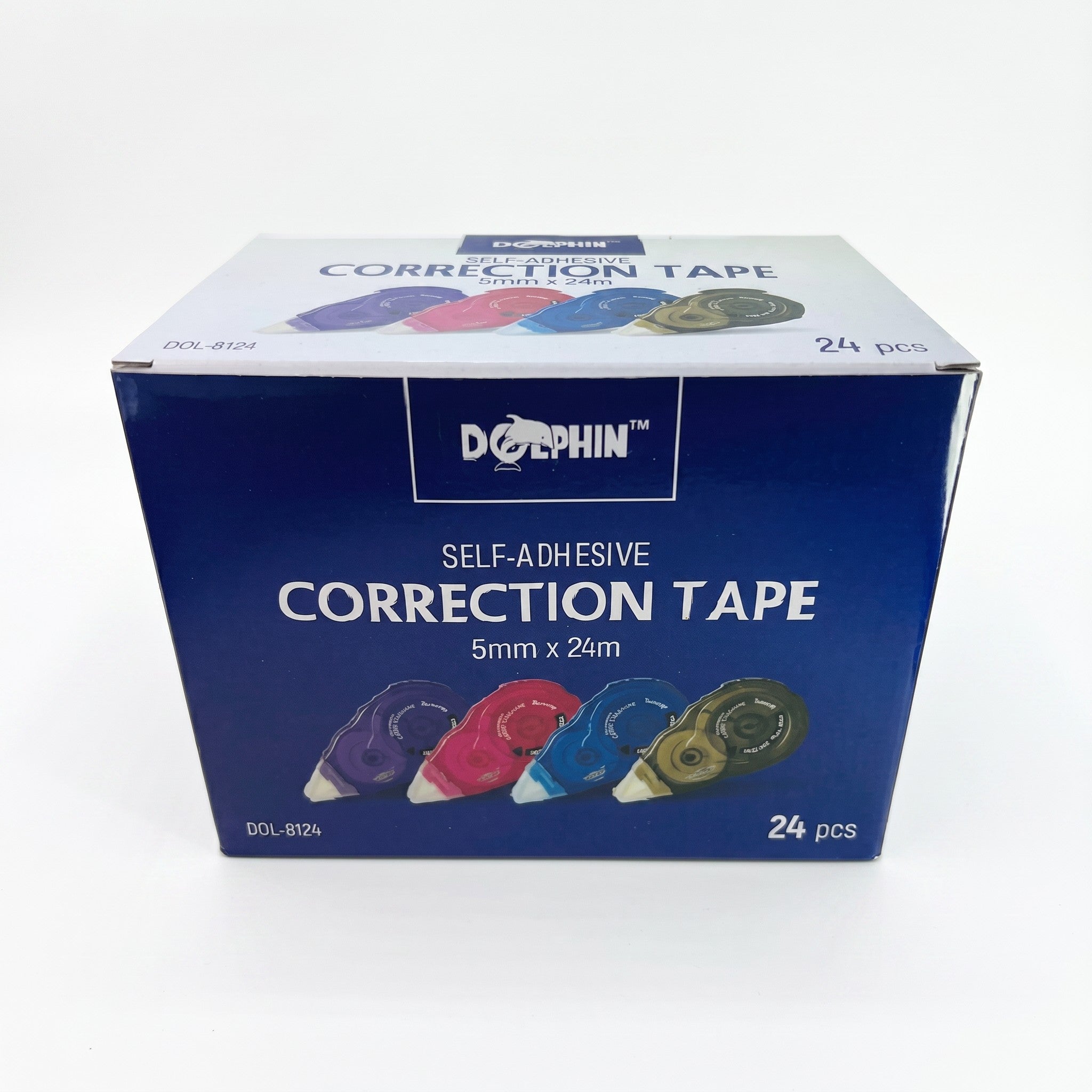 Dolphin Correction Tape (5mm X24m) DOL-8124