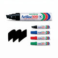 Artline 100 Permanent Marker Pen (Chisel Point) / Big Nib Marker Pen