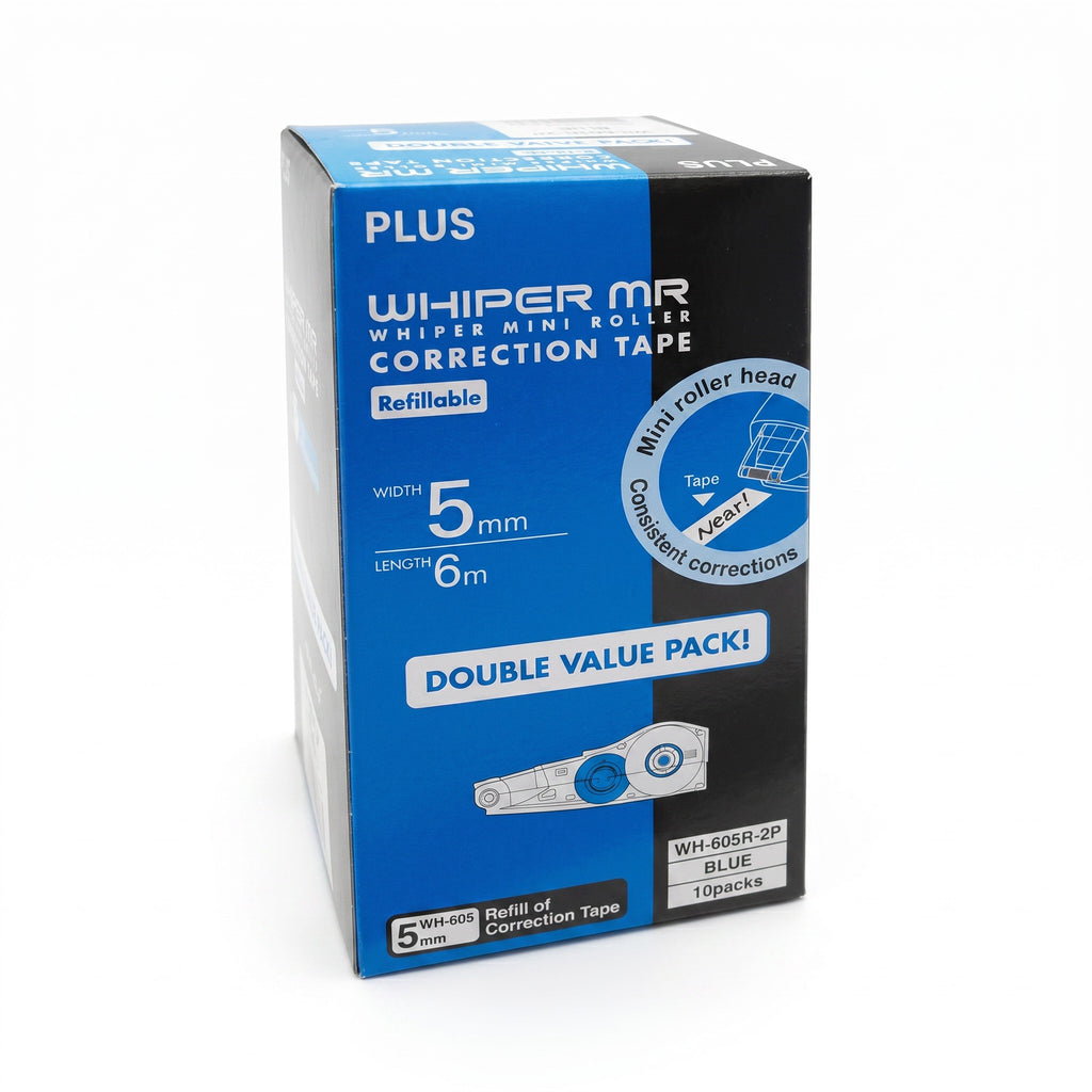 Plus Whiper Mr Correction Tape Refill 5MM x 6M 605R