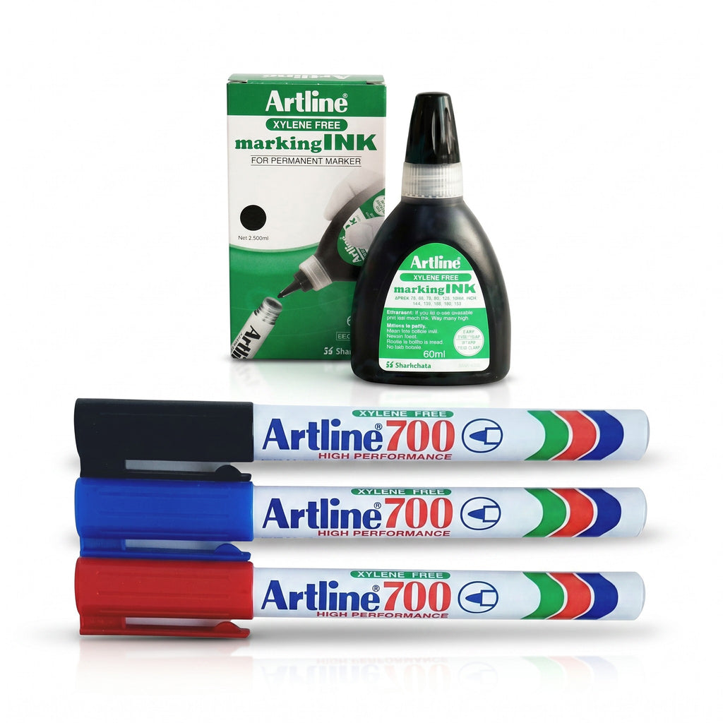 Artline Permanent Marker Refill Ink 60ml 1Pcs