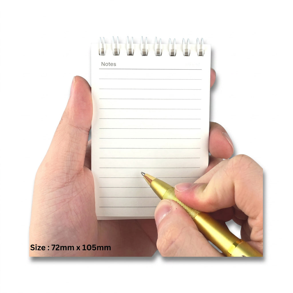 Fancy Cartoon Spiral Memo Notepad A7
