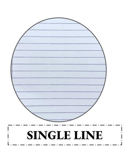 Uni F5 Hard Cover Quarto Book Short Exercise Book (Single Line)
