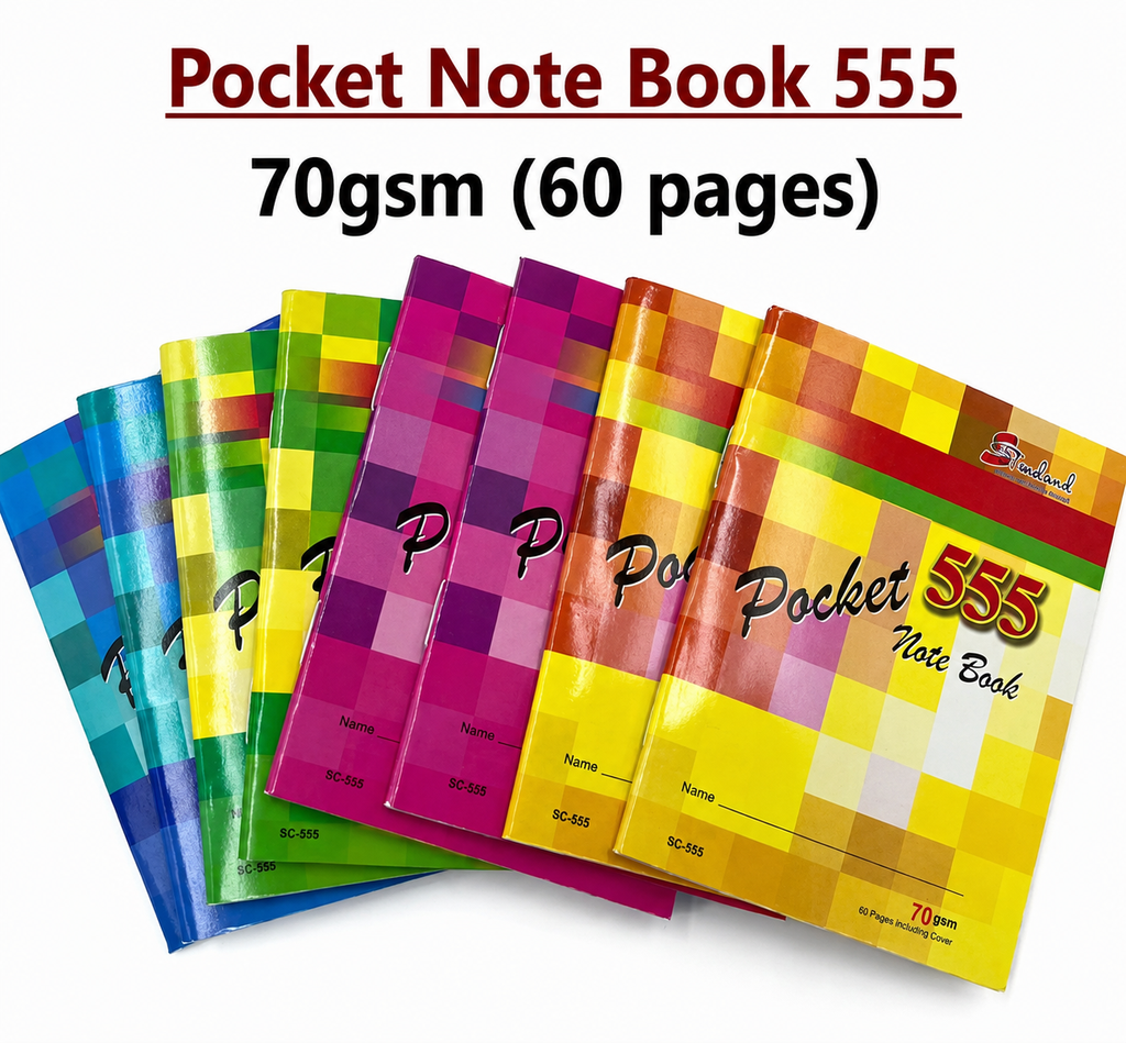 Note Book 555 / Note Book 888 Buku Kecil Notebook - 60 Page Buku 555