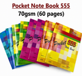 Note Book 555 / Note Book 888 Buku Kecil Notebook - 60 Page Buku 555