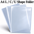 A4 Clear Holder C / L / U Shape File