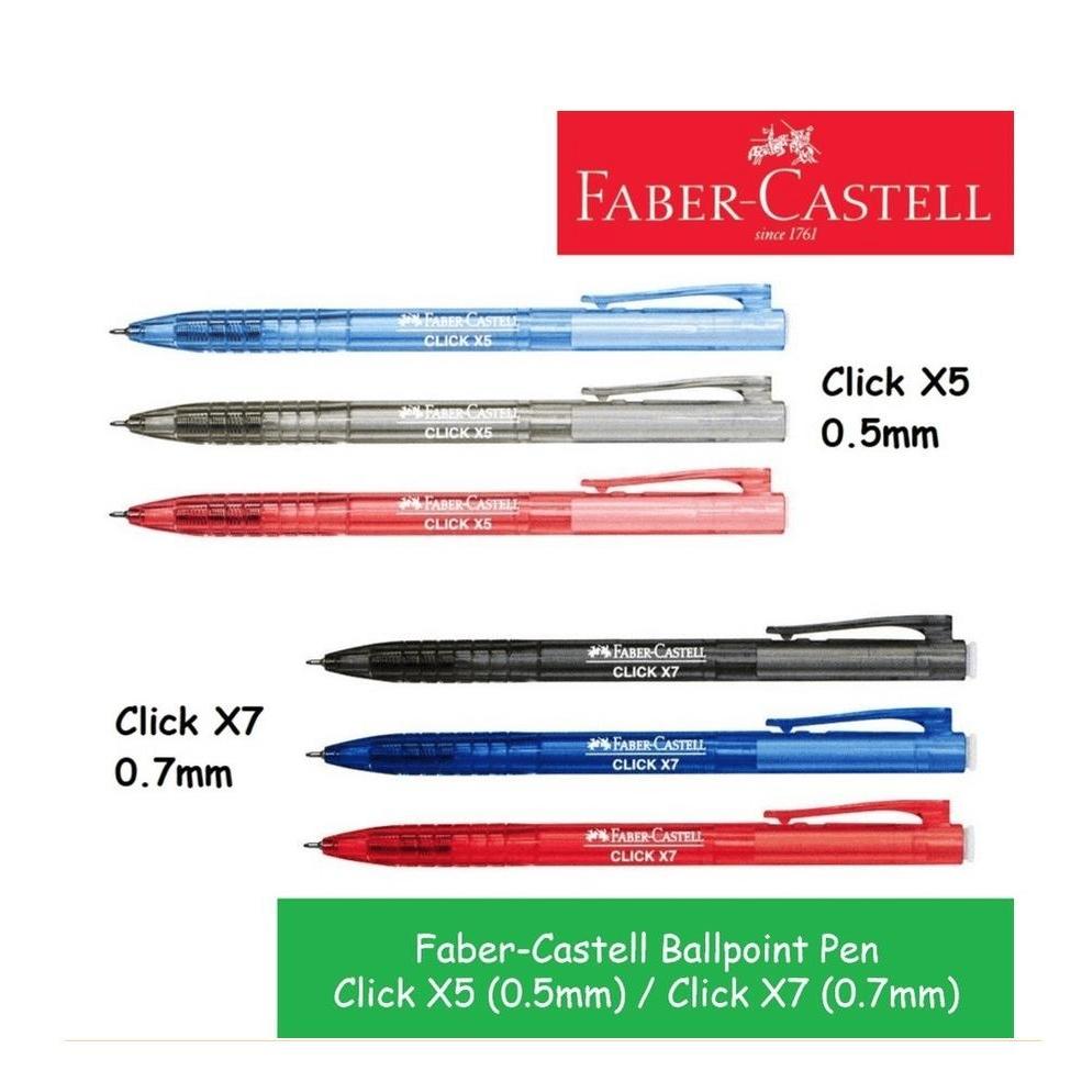 Faber-Castell Click Ball Pen X5/X7