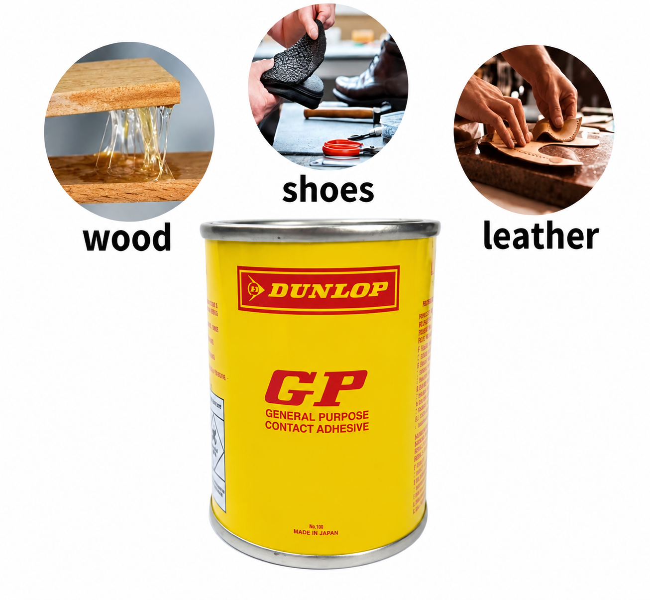 Dunlop GP General Purpose Contact Adhesive Glue 65ml