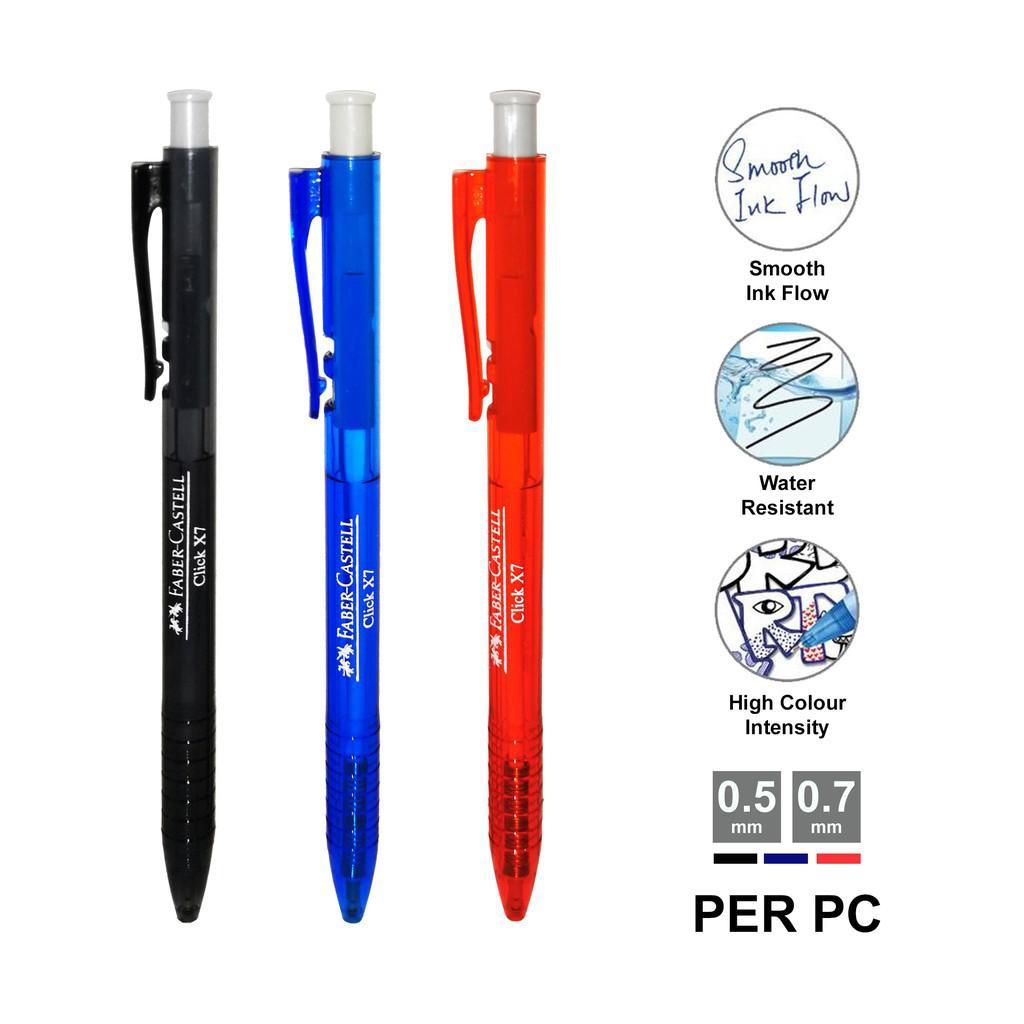 Faber-Castell Click Ball Pen X5/X7